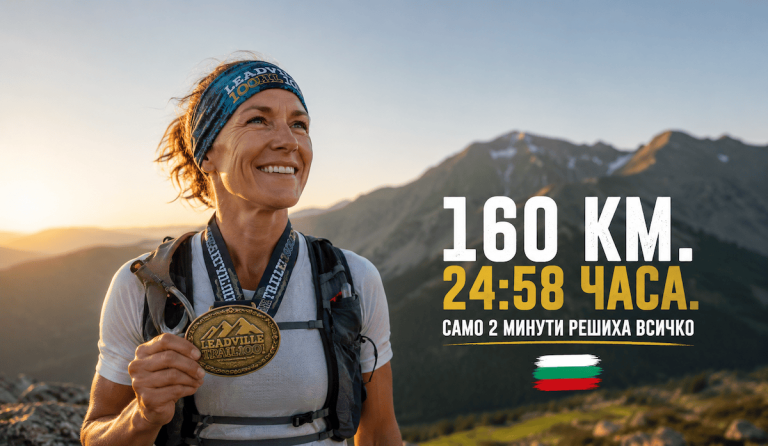 Българка пробяга 160 км за почти 25 часа – само 2 минути я разделиха от легендарно отличие